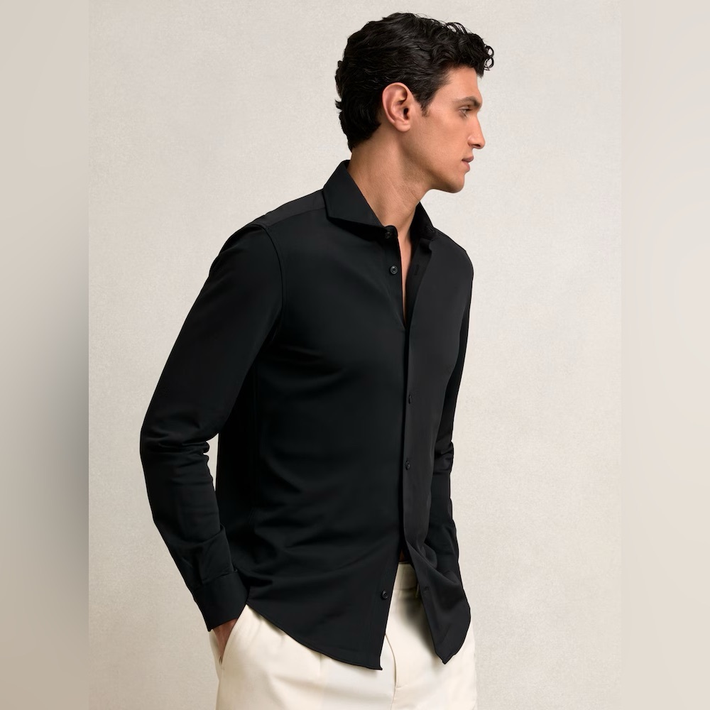 Reiss Men’s Black Long Sleeve Button Down Size Medium